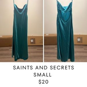 Beautiful silk summer dress 🌊